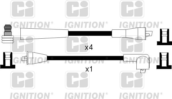 Quinton Hazell XC891 - Комплект запалителеи кабели vvparts.bg