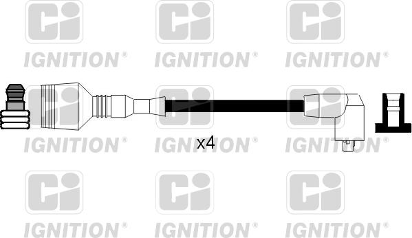 Quinton Hazell XC847 - Комплект запалителеи кабели vvparts.bg