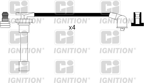 Quinton Hazell XC869 - Комплект запалителеи кабели vvparts.bg