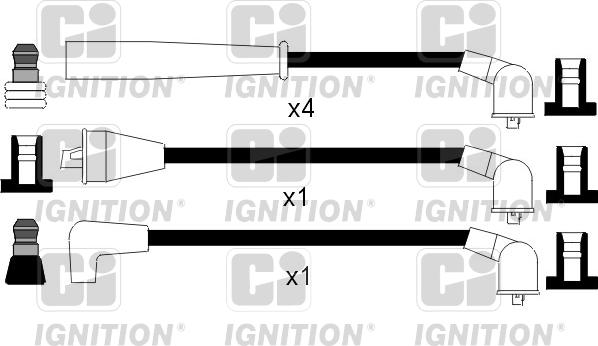 Quinton Hazell XC867 - Комплект запалителеи кабели vvparts.bg