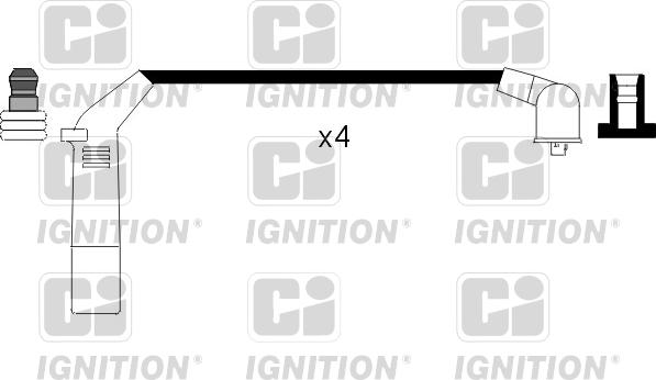Quinton Hazell XC806 - Комплект запалителеи кабели vvparts.bg