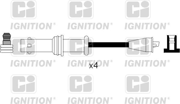 Quinton Hazell XC812 - Комплект запалителеи кабели vvparts.bg