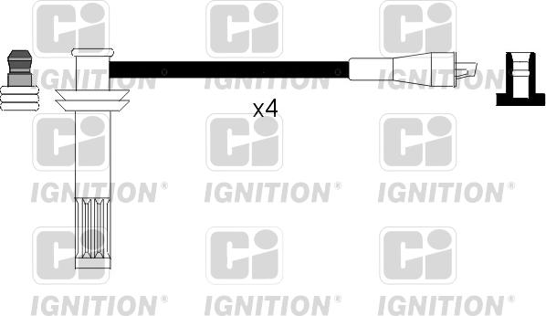 Quinton Hazell XC822 - Комплект запалителеи кабели vvparts.bg