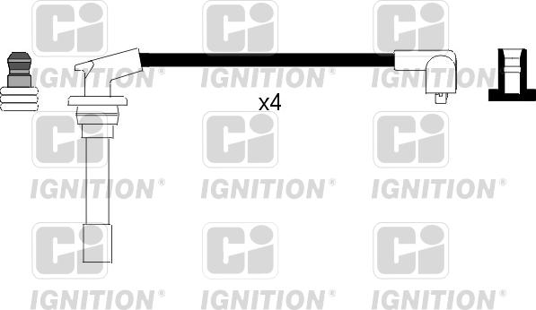 Quinton Hazell XC879 - Комплект запалителеи кабели vvparts.bg