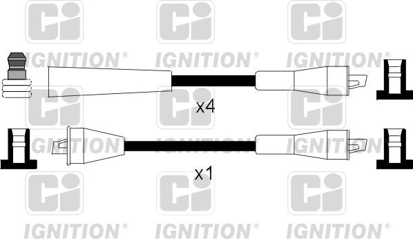 Quinton Hazell XC394 - Комплект запалителеи кабели vvparts.bg