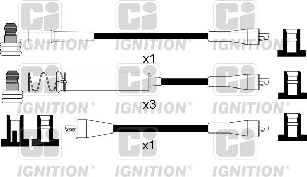 Quinton Hazell XC792 - Комплект запалителеи кабели vvparts.bg