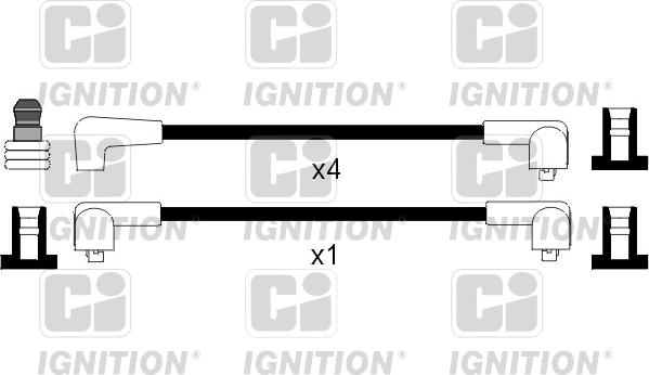 Quinton Hazell XC785 - Комплект запалителеи кабели vvparts.bg