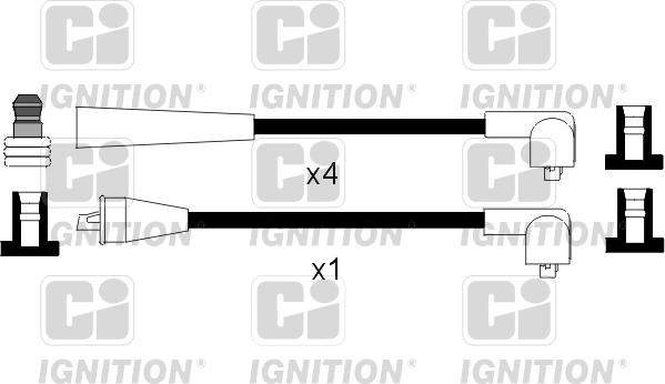 Quinton Hazell XC783 - Комплект запалителеи кабели vvparts.bg