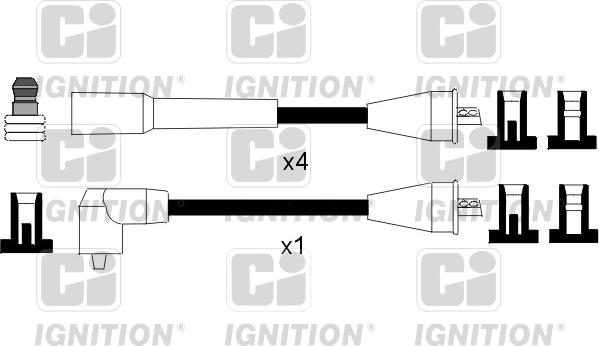 Quinton Hazell XC778 - Комплект запалителеи кабели vvparts.bg
