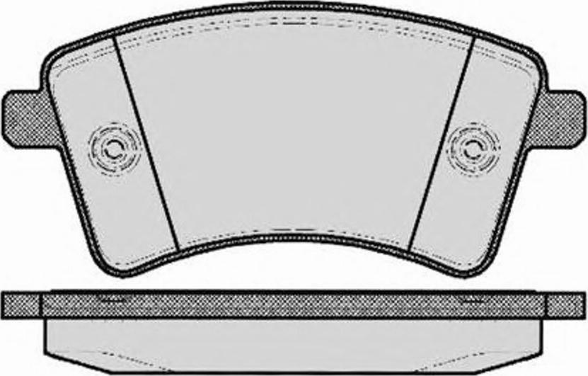 Raicam 924.1 - Комплект спирачно феродо, дискови спирачки vvparts.bg