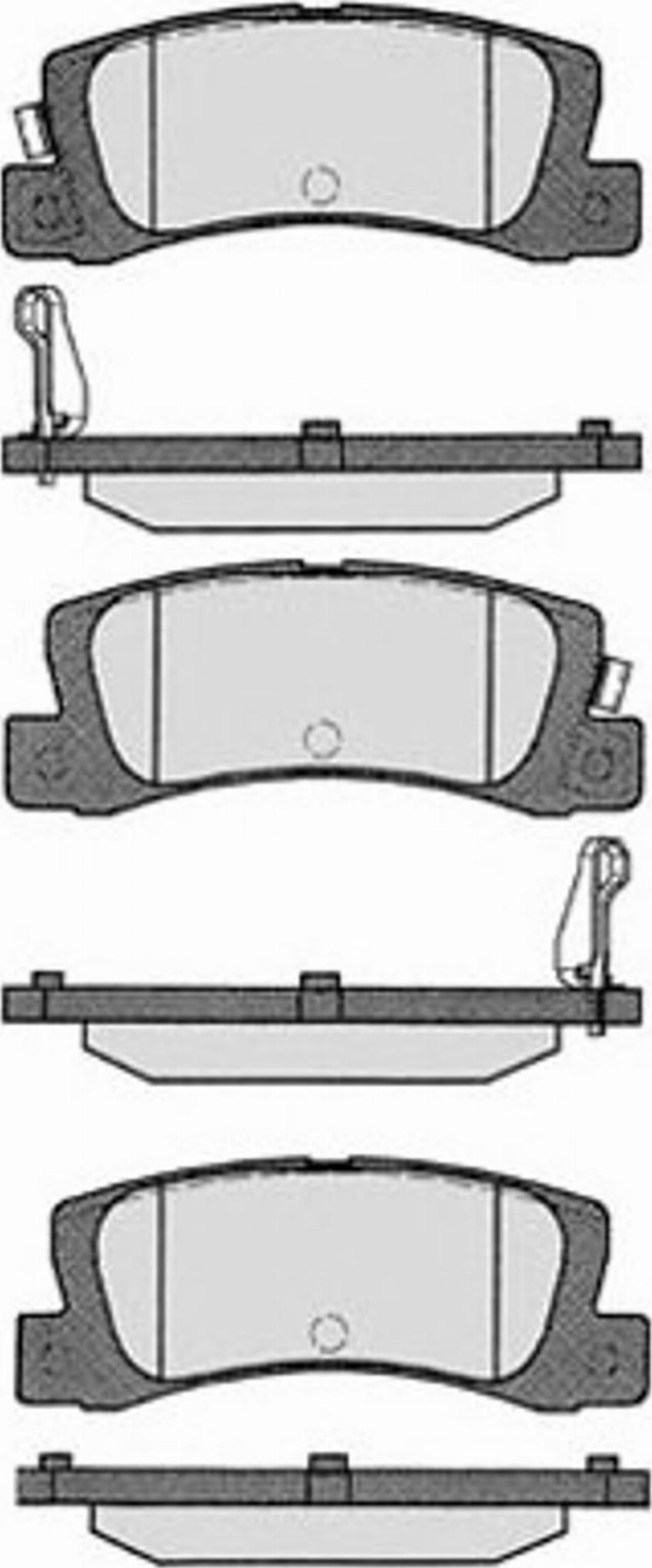 Raicam 570.0 - Комплект спирачно феродо, дискови спирачки vvparts.bg