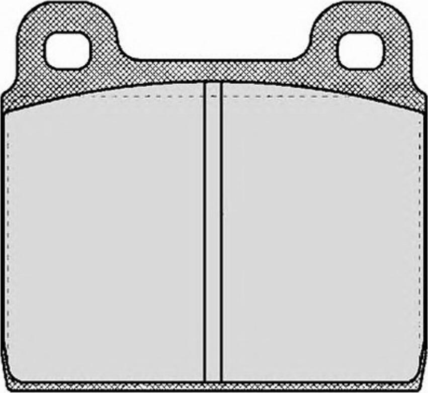 Raicam 004.1 - Комплект спирачно феродо, дискови спирачки vvparts.bg