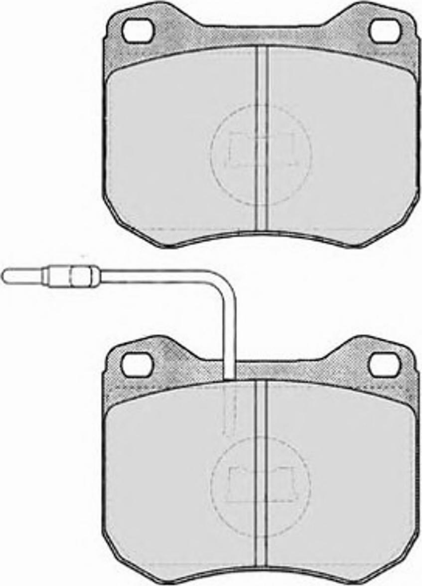 Raicam 145.1 - Комплект спирачно феродо, дискови спирачки vvparts.bg