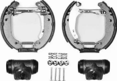 Raicam 7430RP - Комплект спирачна челюст vvparts.bg