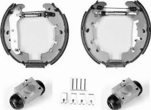 Raicam 7435RP - Комплект спирачна челюст vvparts.bg