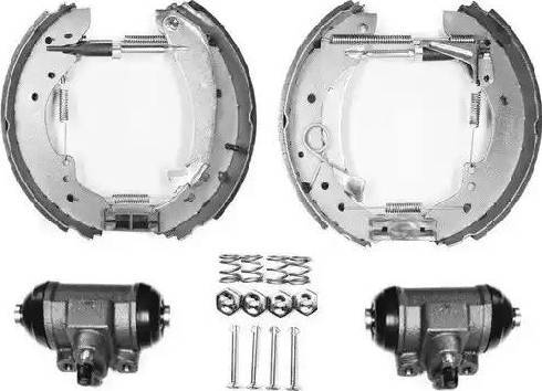 Raicam 7257RP - Комплект спирачна челюст vvparts.bg