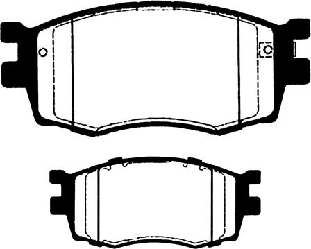 Raicam RA.0974.0 - Комплект спирачно феродо, дискови спирачки vvparts.bg