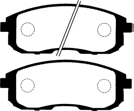 Raicam RA.0971.0 - Комплект спирачно феродо, дискови спирачки vvparts.bg