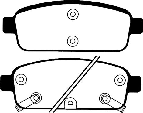 Raicam RA.0973.0 - Комплект спирачно феродо, дискови спирачки vvparts.bg