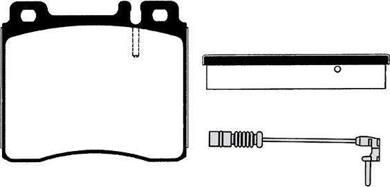 Raicam RA.0497.2 - Комплект спирачно феродо, дискови спирачки vvparts.bg