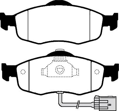 Raicam RA.0449.0 - Комплект спирачно феродо, дискови спирачки vvparts.bg