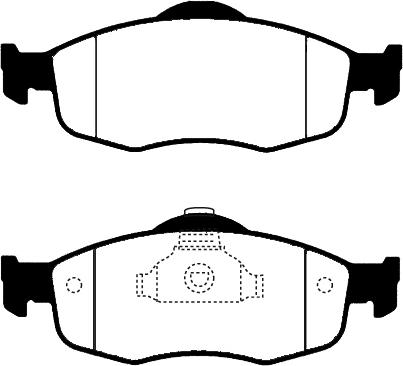 Raicam RA.0448.0 - Комплект спирачно феродо, дискови спирачки vvparts.bg