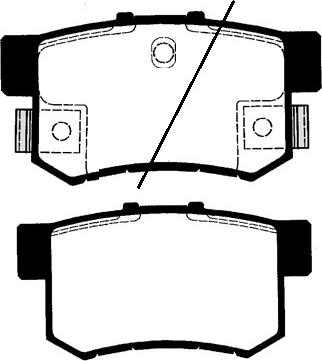 Raicam RA.0460.1 - Комплект спирачно феродо, дискови спирачки vvparts.bg