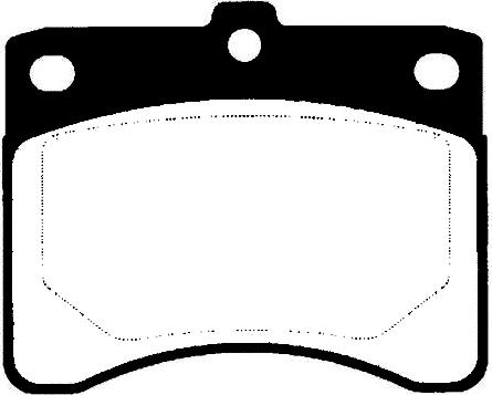 Raicam RA.0437.0 - Комплект спирачно феродо, дискови спирачки vvparts.bg