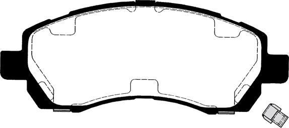 Raicam RA.0546.0 - Комплект спирачно феродо, дискови спирачки vvparts.bg