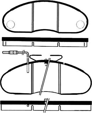 RHIAG 11165086 - Комплект спирачно феродо, дискови спирачки vvparts.bg