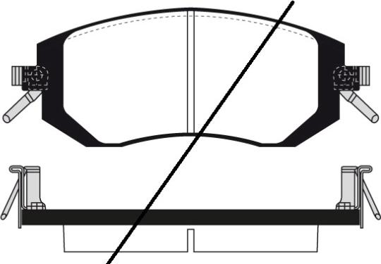 Raicam RA.0559.1 - Комплект спирачно феродо, дискови спирачки vvparts.bg