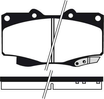 Raicam RA.0580.3 - Комплект спирачно феродо, дискови спирачки vvparts.bg