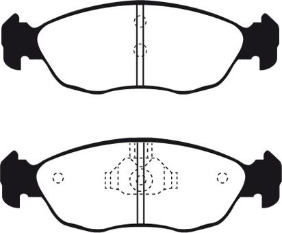 Raicam RA.0537.1 - Комплект спирачно феродо, дискови спирачки vvparts.bg