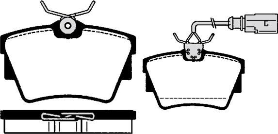 Raicam RA.0690.0 - Комплект спирачно феродо, дискови спирачки vvparts.bg