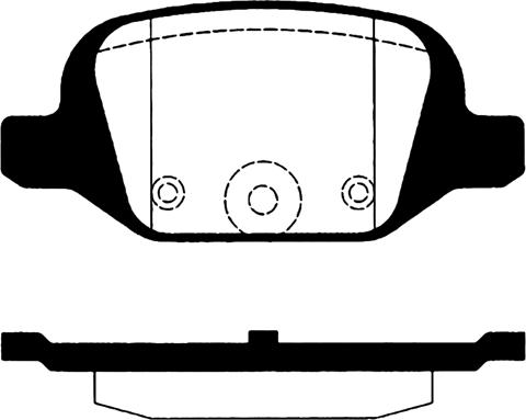 Raicam RA.0609.0 - Комплект спирачно феродо, дискови спирачки vvparts.bg