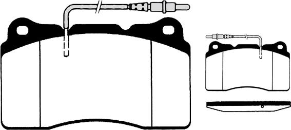 Raicam RA.0604.1 - Комплект спирачно феродо, дискови спирачки vvparts.bg