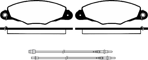 Raicam RA.0685.1 - Комплект спирачно феродо, дискови спирачки vvparts.bg