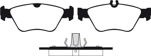 Raicam RA.0633.0 - Комплект спирачно феродо, дискови спирачки vvparts.bg