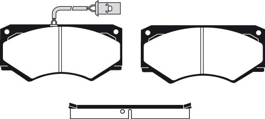 Stellox 85-01262-SX - Комплект спирачно феродо, дискови спирачки vvparts.bg