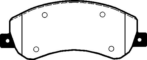 Raicam RA.0892.1 - Комплект спирачно феродо, дискови спирачки vvparts.bg