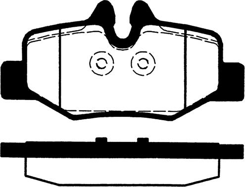 Raicam RA.0845.0 - Комплект спирачно феродо, дискови спирачки vvparts.bg