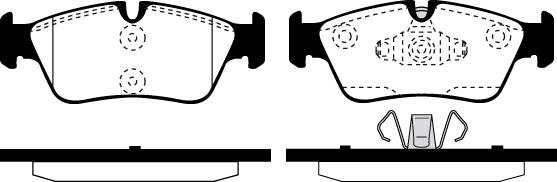 Raicam RA.0853.0 - Комплект спирачно феродо, дискови спирачки vvparts.bg