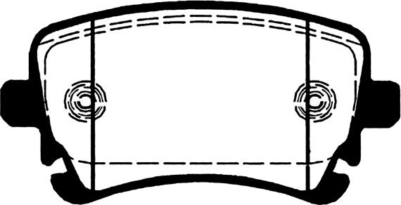 Raicam RA.0819.1 - Комплект спирачно феродо, дискови спирачки vvparts.bg