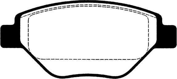 Raicam RA.0814.0 - Комплект спирачно феродо, дискови спирачки vvparts.bg