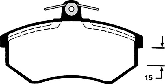 Raicam RA.0813.0 - Комплект спирачно феродо, дискови спирачки vvparts.bg