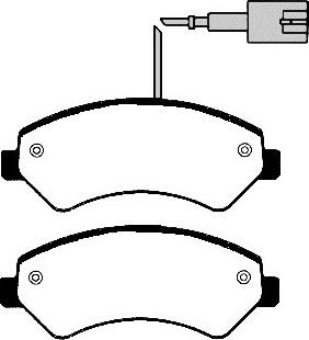 Magneti Marelli 363700202472 - Комплект спирачно феродо, дискови спирачки vvparts.bg