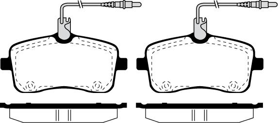 Raicam RA.0839.0 - Комплект спирачно феродо, дискови спирачки vvparts.bg