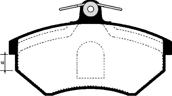 Raicam RA.0310.0 - Комплект спирачно феродо, дискови спирачки vvparts.bg