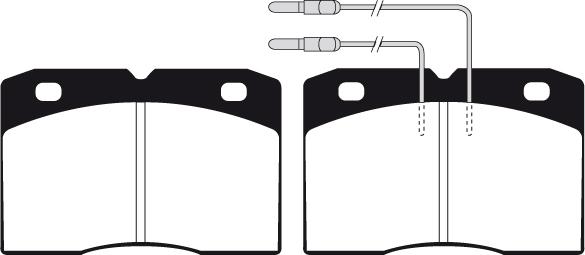 Raicam RA.0339.0 - Комплект спирачно феродо, дискови спирачки vvparts.bg