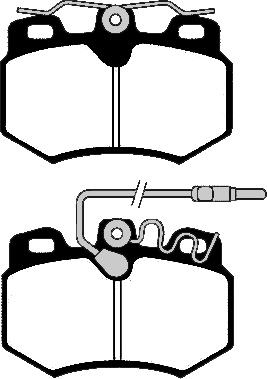 Raicam RA.0296.0 - Комплект спирачно феродо, дискови спирачки vvparts.bg